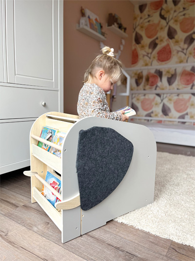 Spielzeugbox mit Sitz und Rollen Elefant 