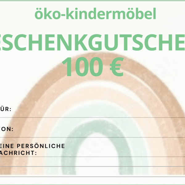 Geschenkgutschein 100 Euro