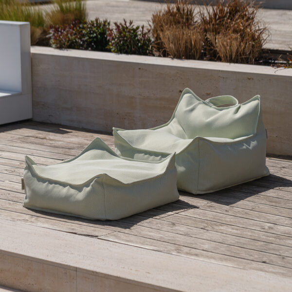 Outdoor Ottomane Herba quadratisch 60 x 60 x 20 cm