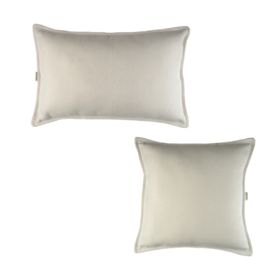 Outdoor Nackenkissen 2er-Set Terra 45x45 cm und 55x33 cm