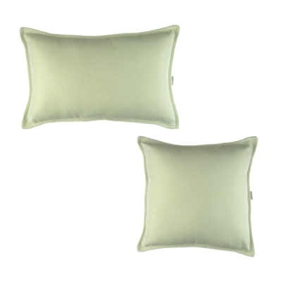 Outdoor Nackenkissen 2er-Set Herba 45x45 cm und 55x33 cm