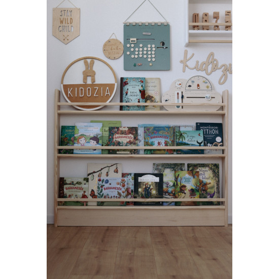 Kidozia Montessori Bücherregal Medium 120 x 92 x 12 cm