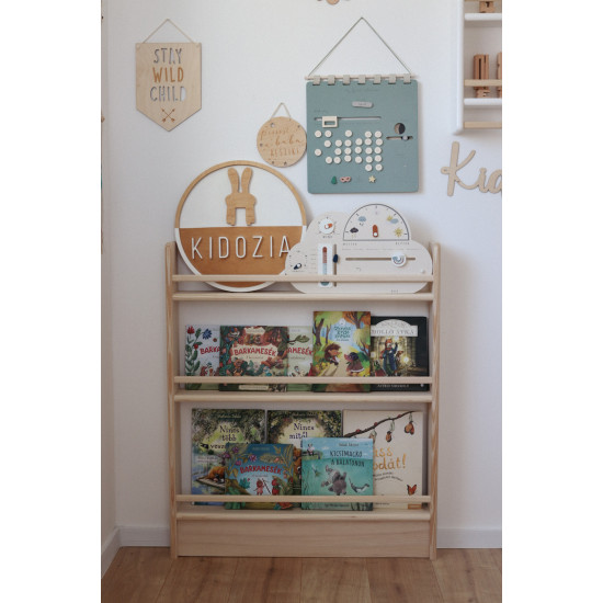 Kidozia Montessori Bücherregal Medium 80 x 92 x 12 cm