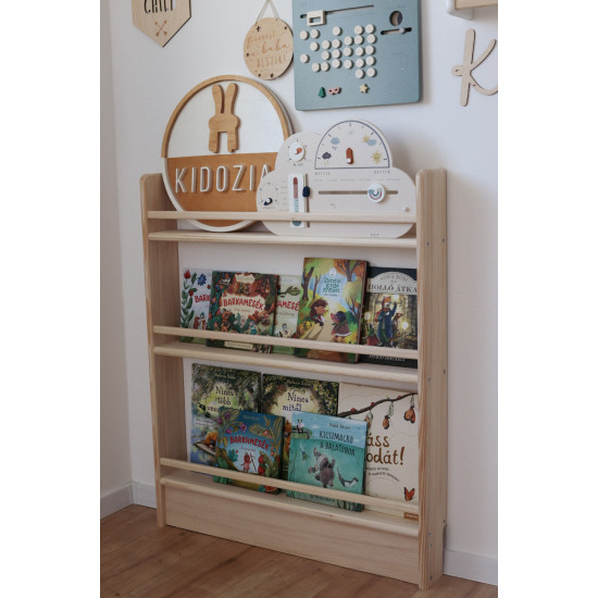 Kidozia Montessori Bücherregal Medium 80 x 92 x 12 cm